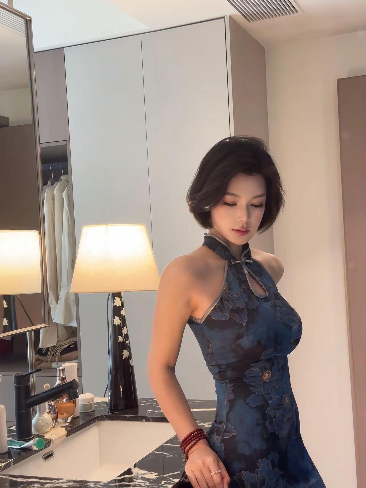 扛着扛着就过来了ootd近照我的古着ootd旗袍