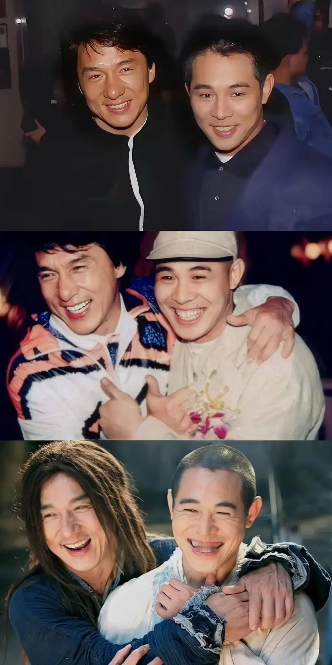 成龙VS李连杰，各项指标大PK：1，外型：毋庸置疑，李连杰更帅气。2，身高