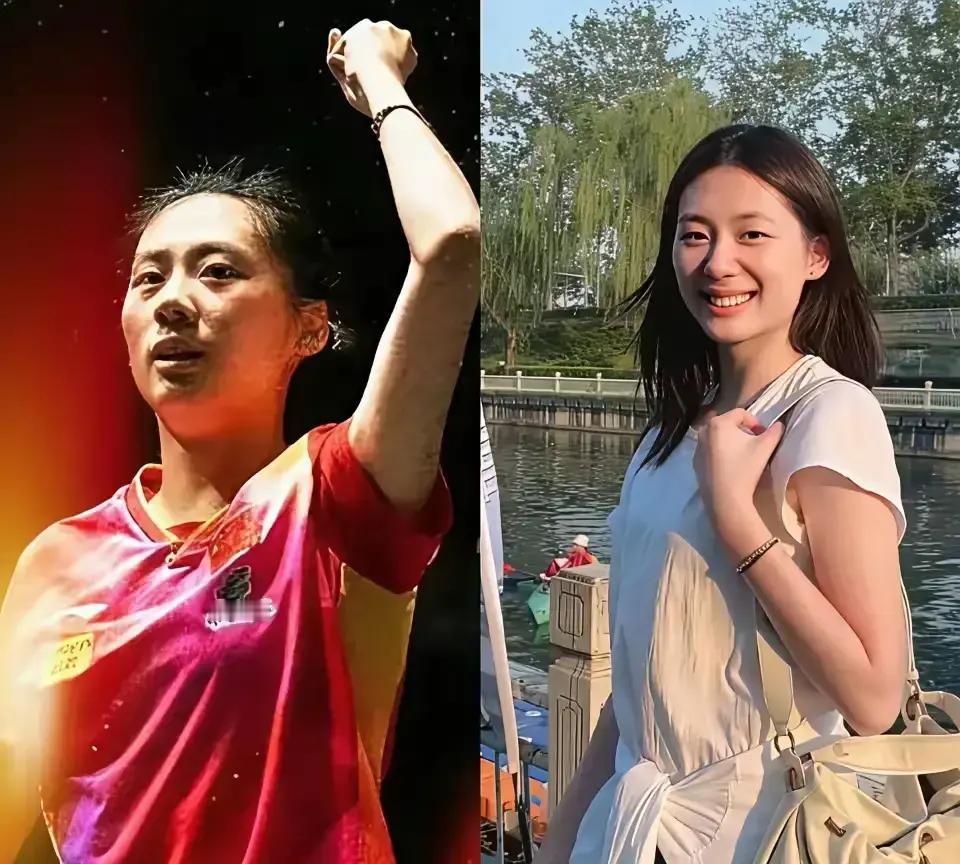 陈熠赢了朱雨玲，但这采访比比赛更有嚼头。输了那么多次，全世界都以为她这次还