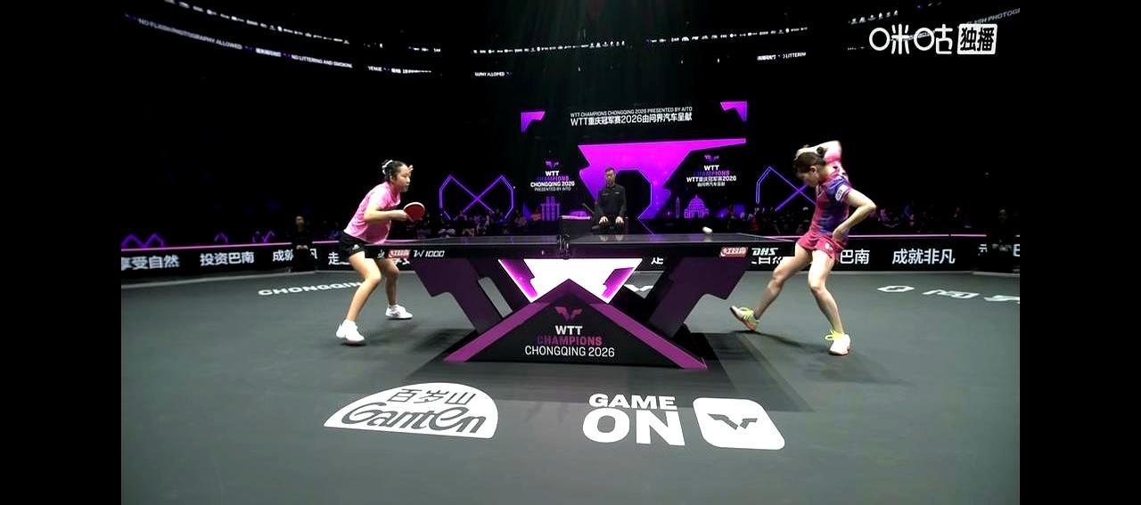 同是打顶级削球手，韩国00后申裕斌连赢桥本帆乃香两次，有些国内小将却连一小局都拿