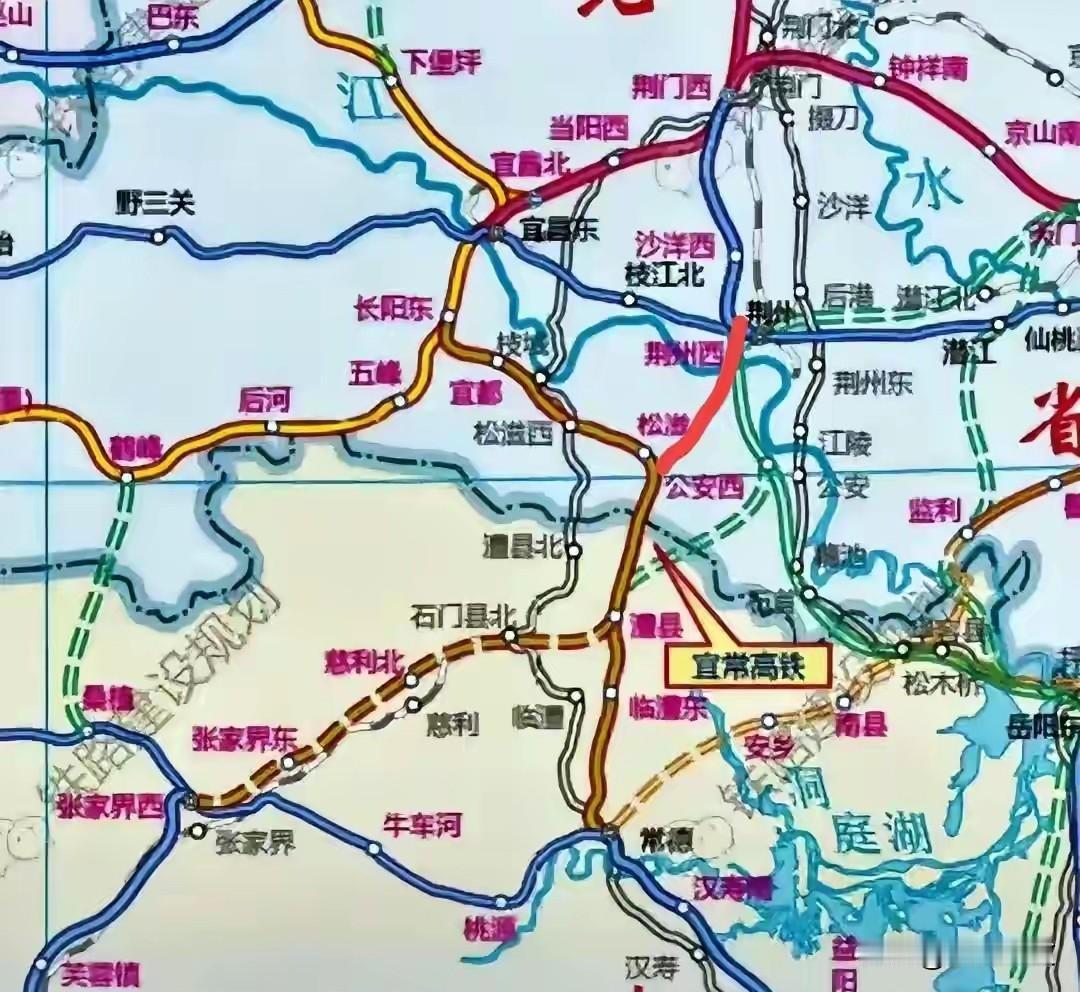 有松滋人认为，松滋有了宜常高铁足矣，荆松连线已无意义，那是荆州的需要。我真是服了