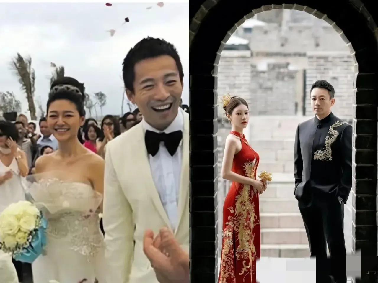 汪小菲两次婚礼上的不同表现，让人觉得二婚没必要办婚礼。头婚的时候咧着嘴傻笑，