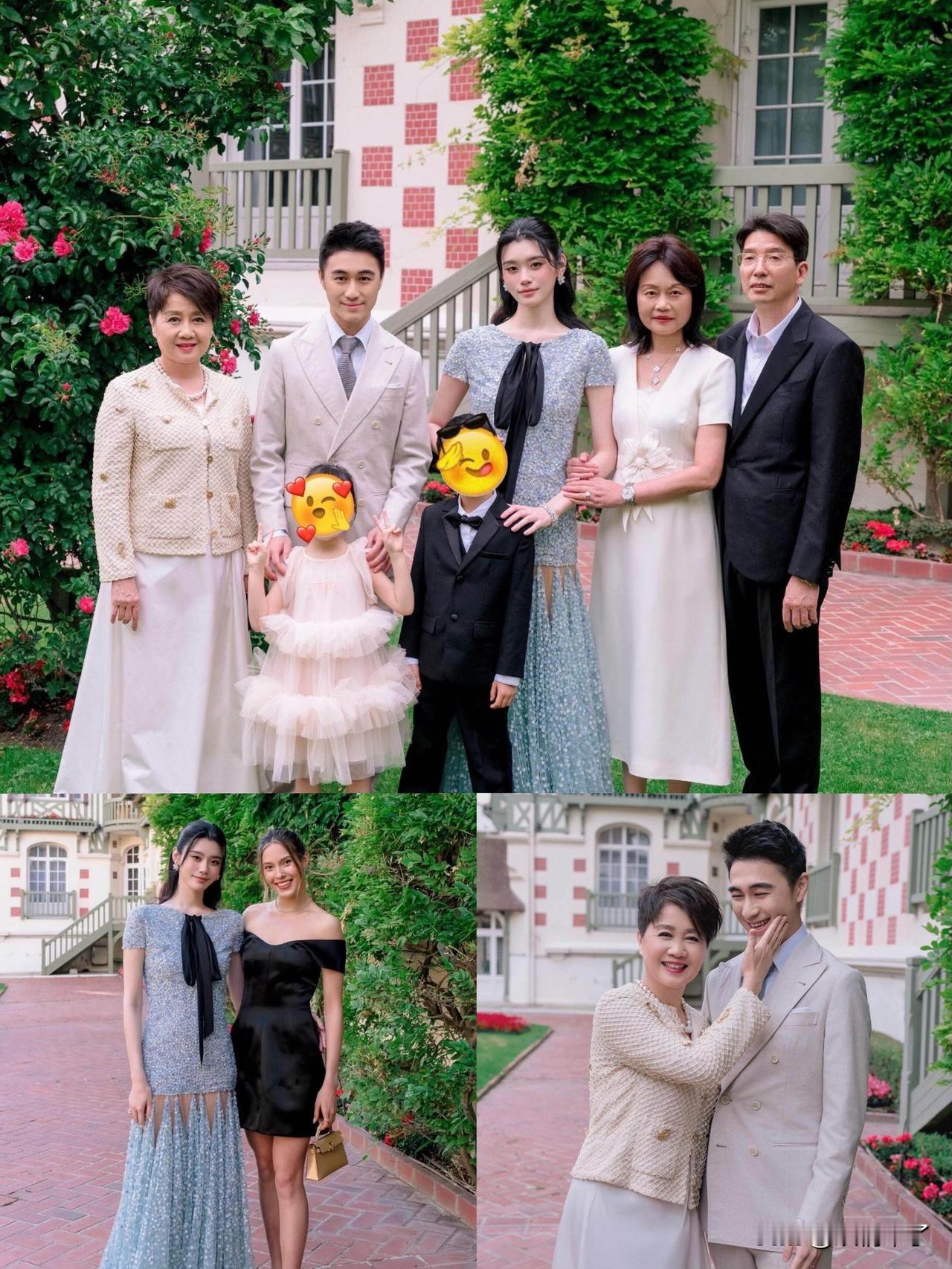 奚梦瑶何猷君的婚礼晚宴照片火速流出，整场仪式在法国多维尔浪漫举行。从画面里能感受