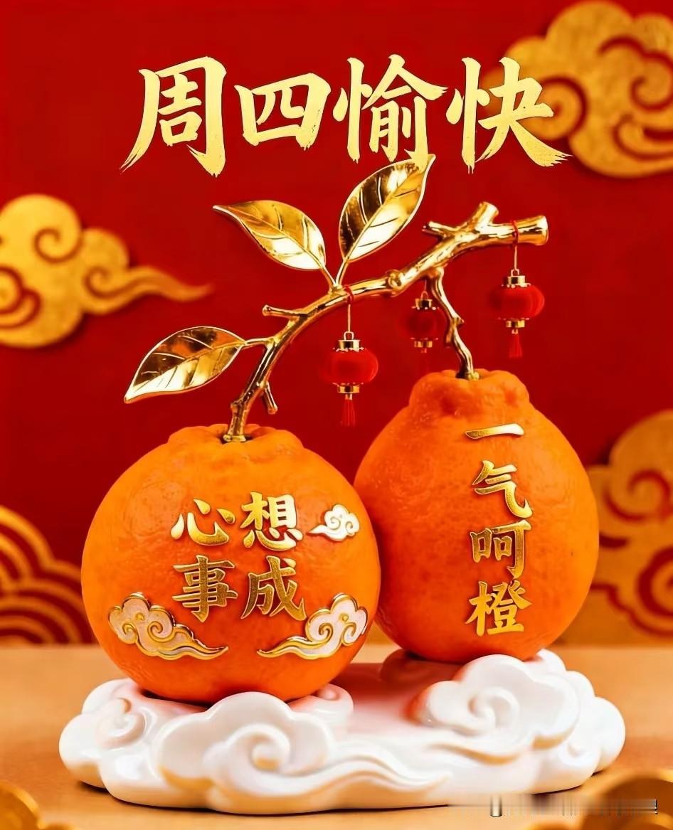 周四早安，新的一天，愿日子平淡温暖，万事顺顺利利～早安周四，卸下疲惫，带着好心