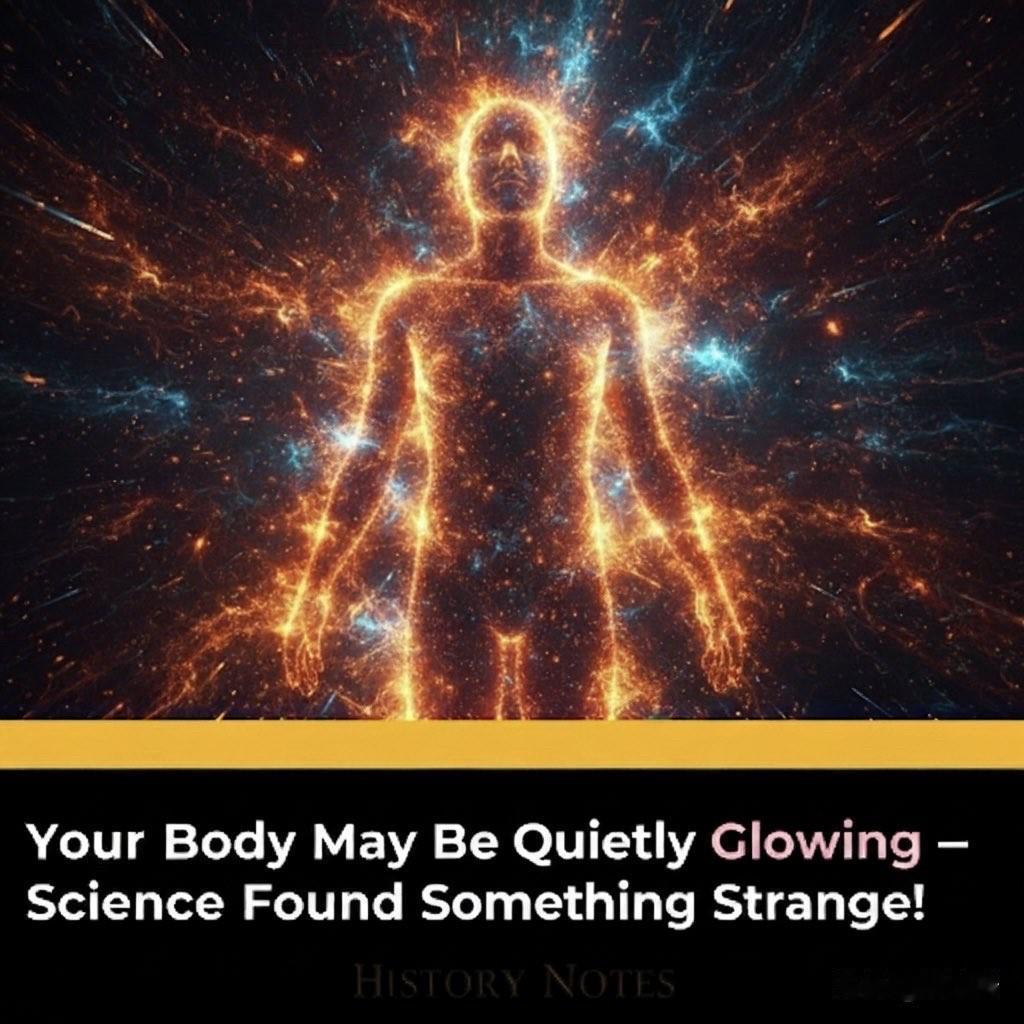 令人震惊的科学：你的身体正在悄悄发光！你或许看不见，但你的身体此刻可能正在释