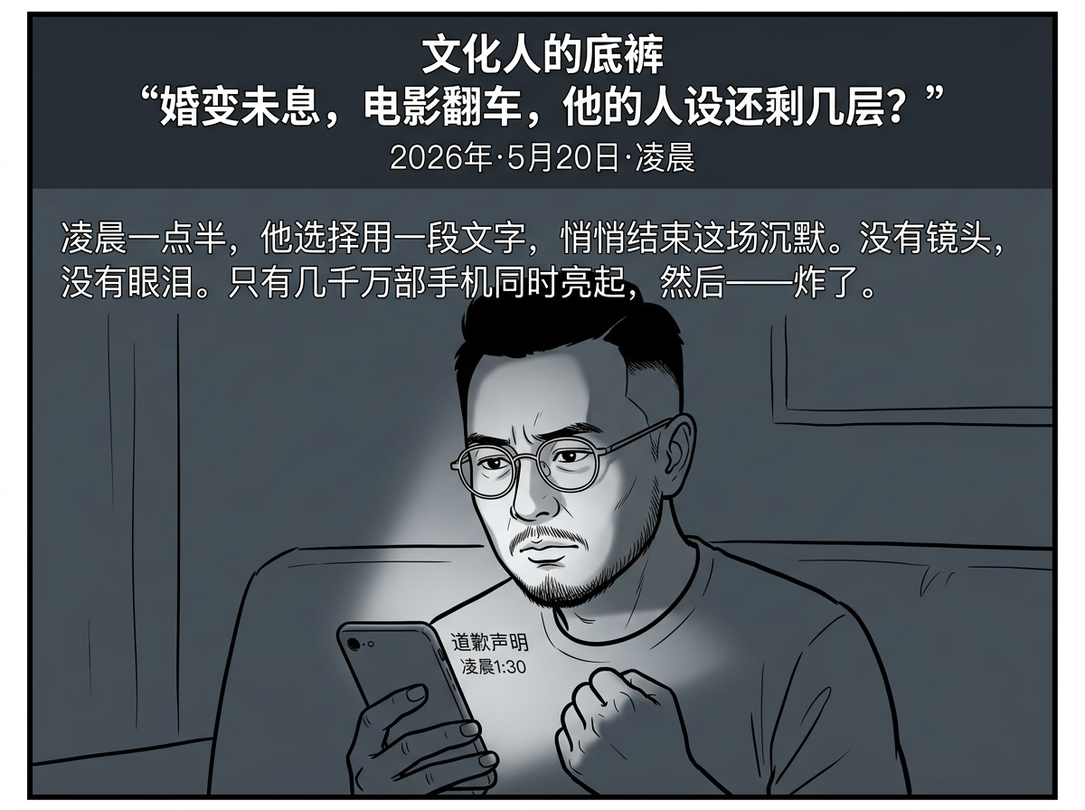 湖南一哥，铁饭碗，37万人被汪涵坑了230亿。妻子腹腔长鸡蛋大脓包，独自在外