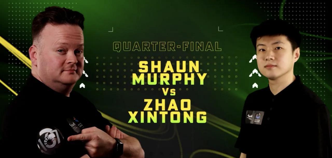 沙特金球赛火箭坐在观众席，看着赵公子4：2赢下墨菲替自己出了头。接着赵公子又将对