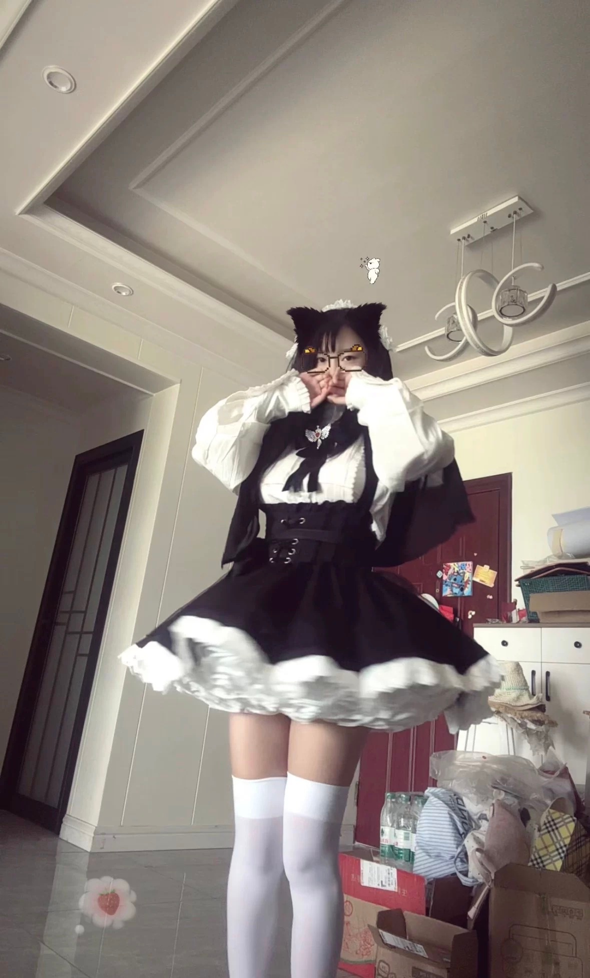 滑完雪了来发一个返图特别特别好看