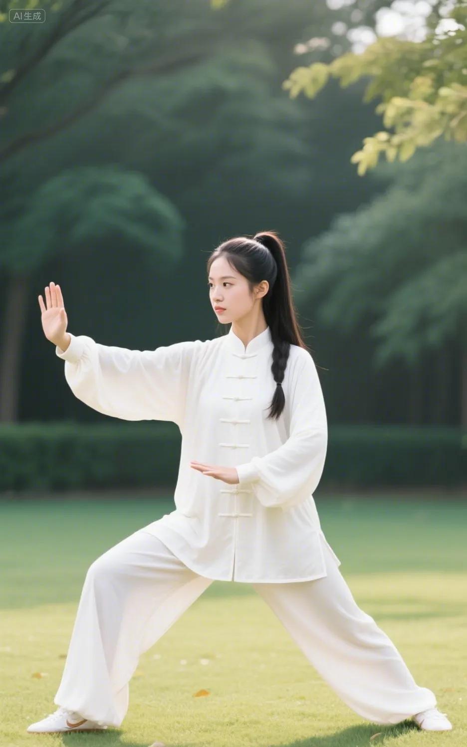 #一眼沦陷的神级美图#美女太极