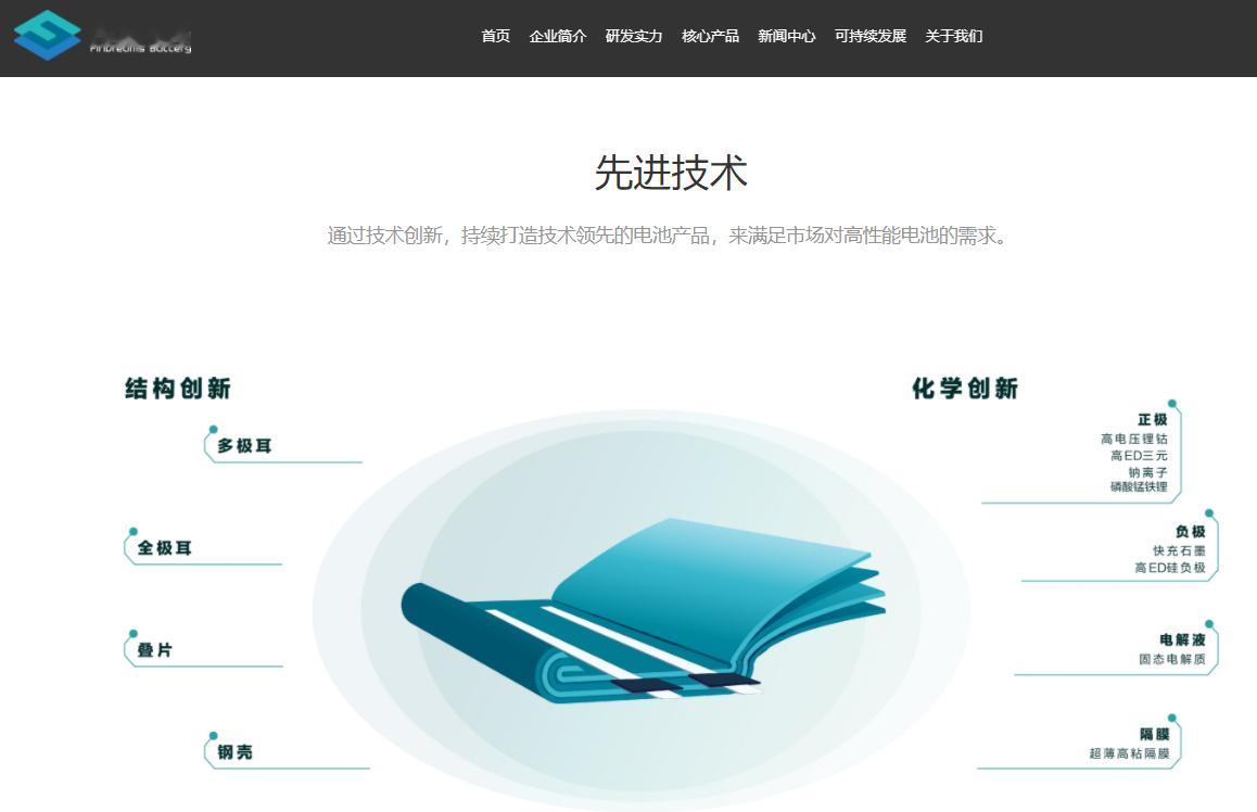 弗迪首次官方披露固态消息近日，弗迪电池官网更新了消费类电池相关技术讯息，首次披露