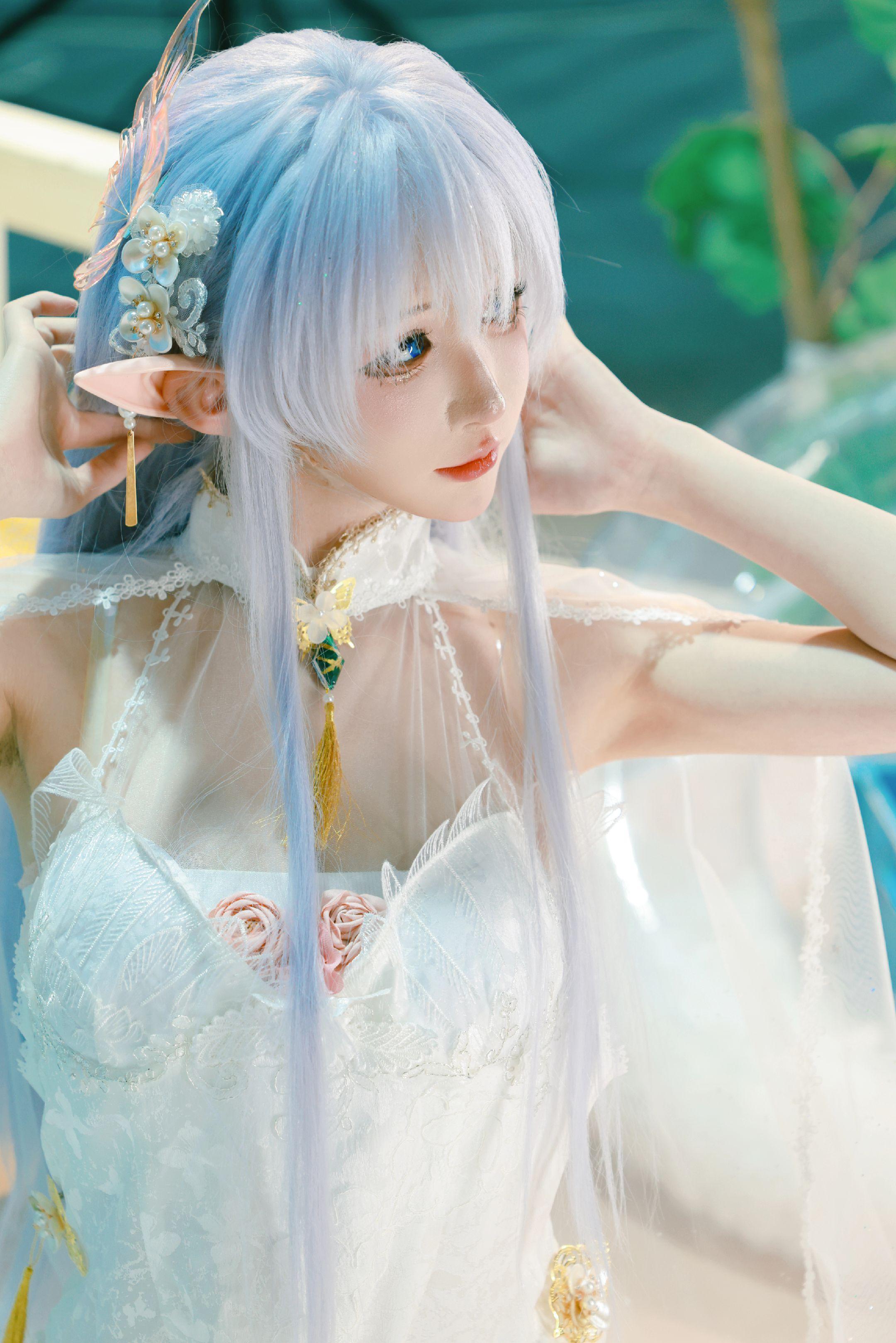 碧蓝航线·阿尔比恩花嫁cos.