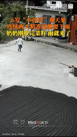 “彻底解释不清了！”贵州，一个6岁男孩在院里玩耍时，突然拔腿跑向屋里，边跑还边喊