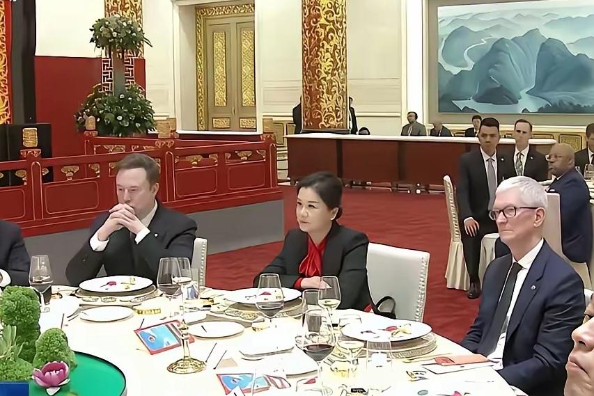 特意查了一下坐在马斯克和比尔盖茨中间的女生不是翻译，也不是随从。她就是大名鼎