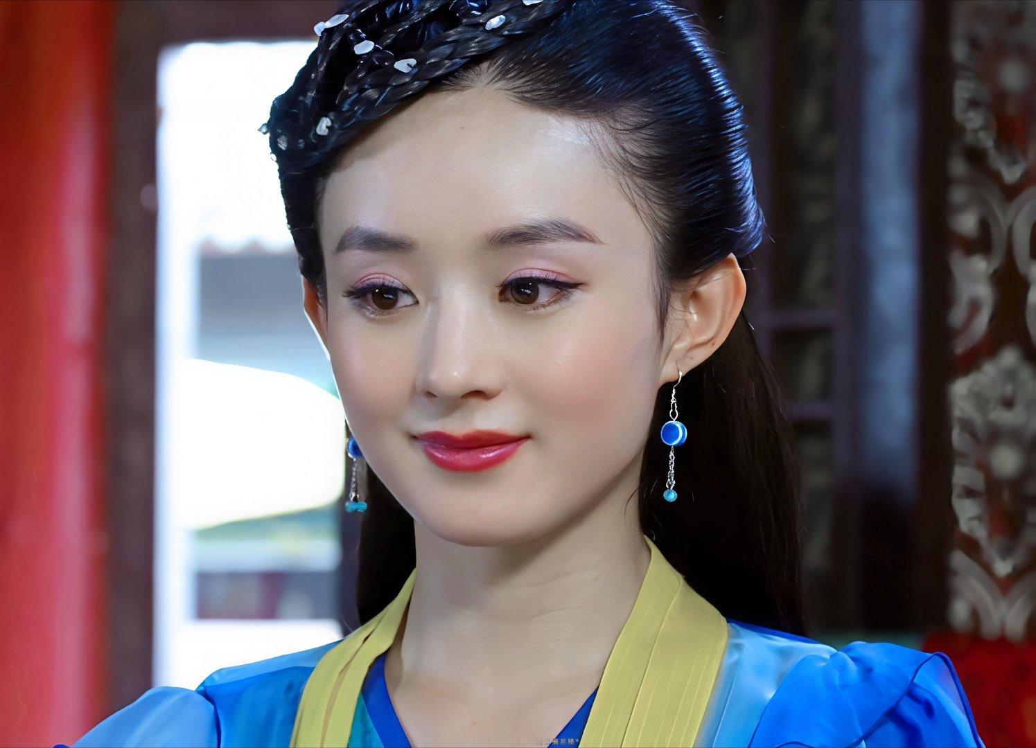 ☉蓝色恋人☉赵丽颖￤杨若楠纪梵希全球彩妆代言人赵丽颖​​​​