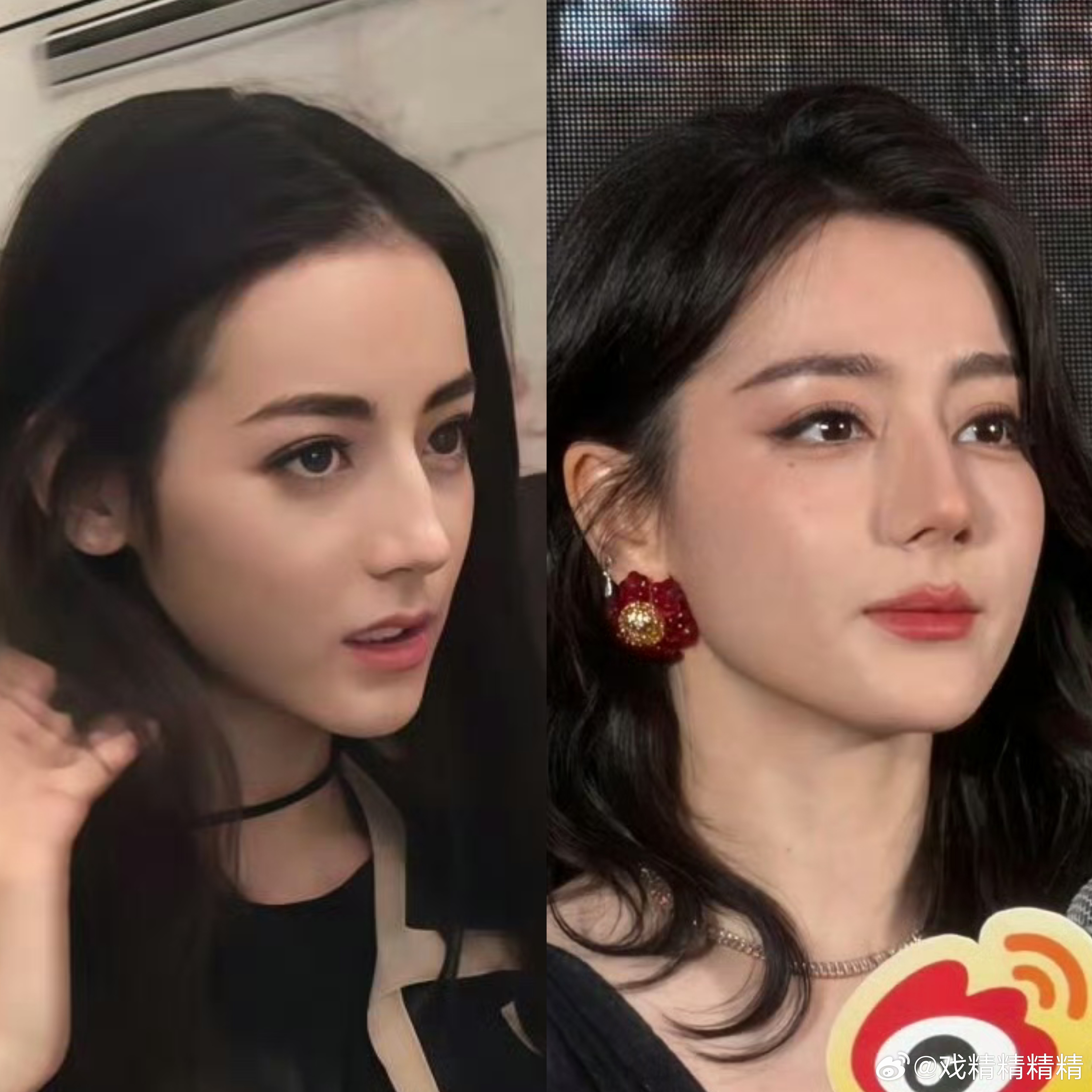 张天爱变样了网友说，热巴现在的脸也奇怪的，苹果肌高了，和以前不大一样了，你们怎么