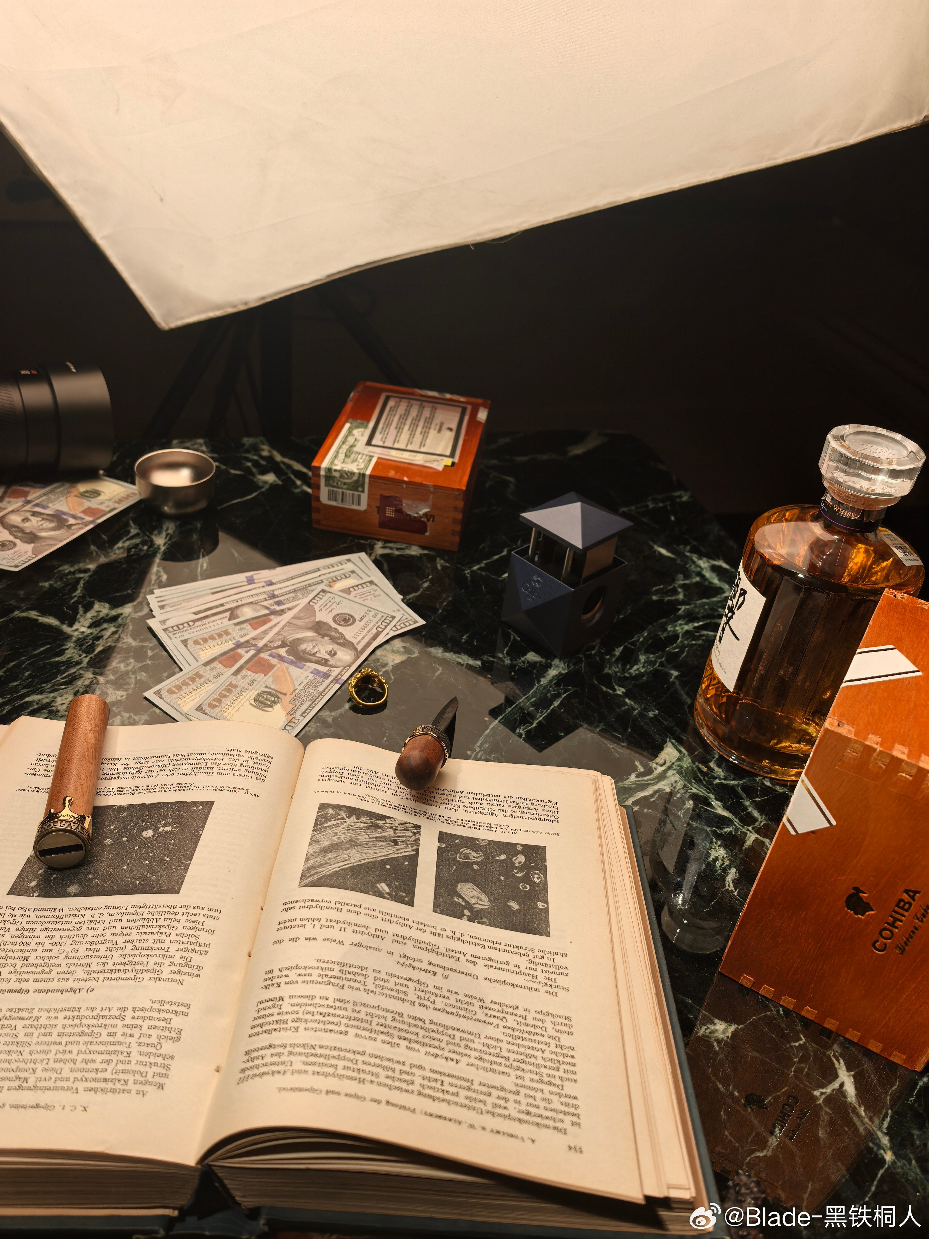 高希霸茶针拍完明天准备上架大家感兴趣的记得入手这个非常非常推荐，帅爆[doge]