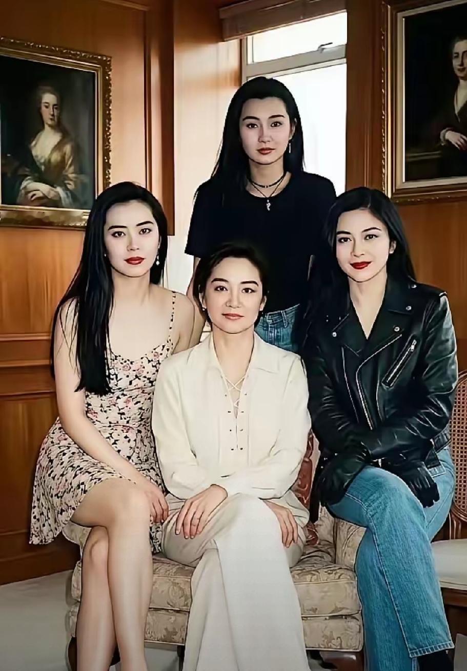 港台这四大美女，若以美来排顺序，让你来排，依次你会怎么排？答案在评论区揭晓。