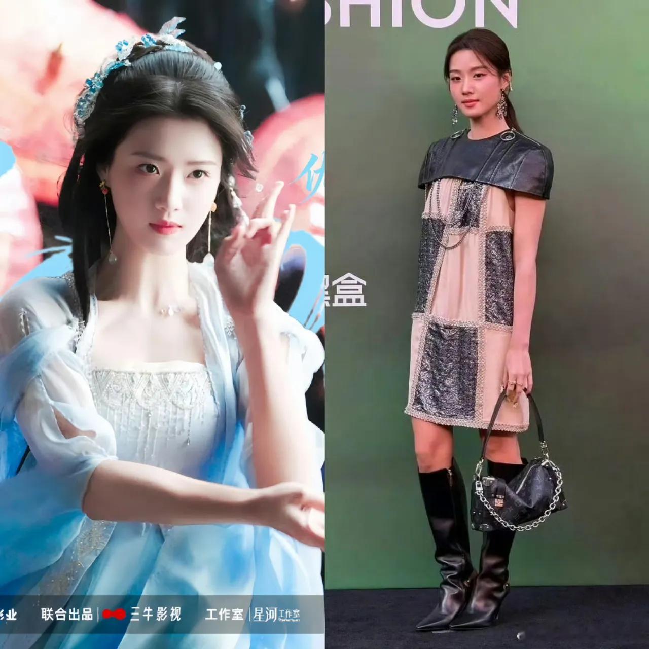 卢昱晓怎么回事？明明刚在剧里被她的颜值狠狠戳中，转头线下活动的造型就让人哭笑不得