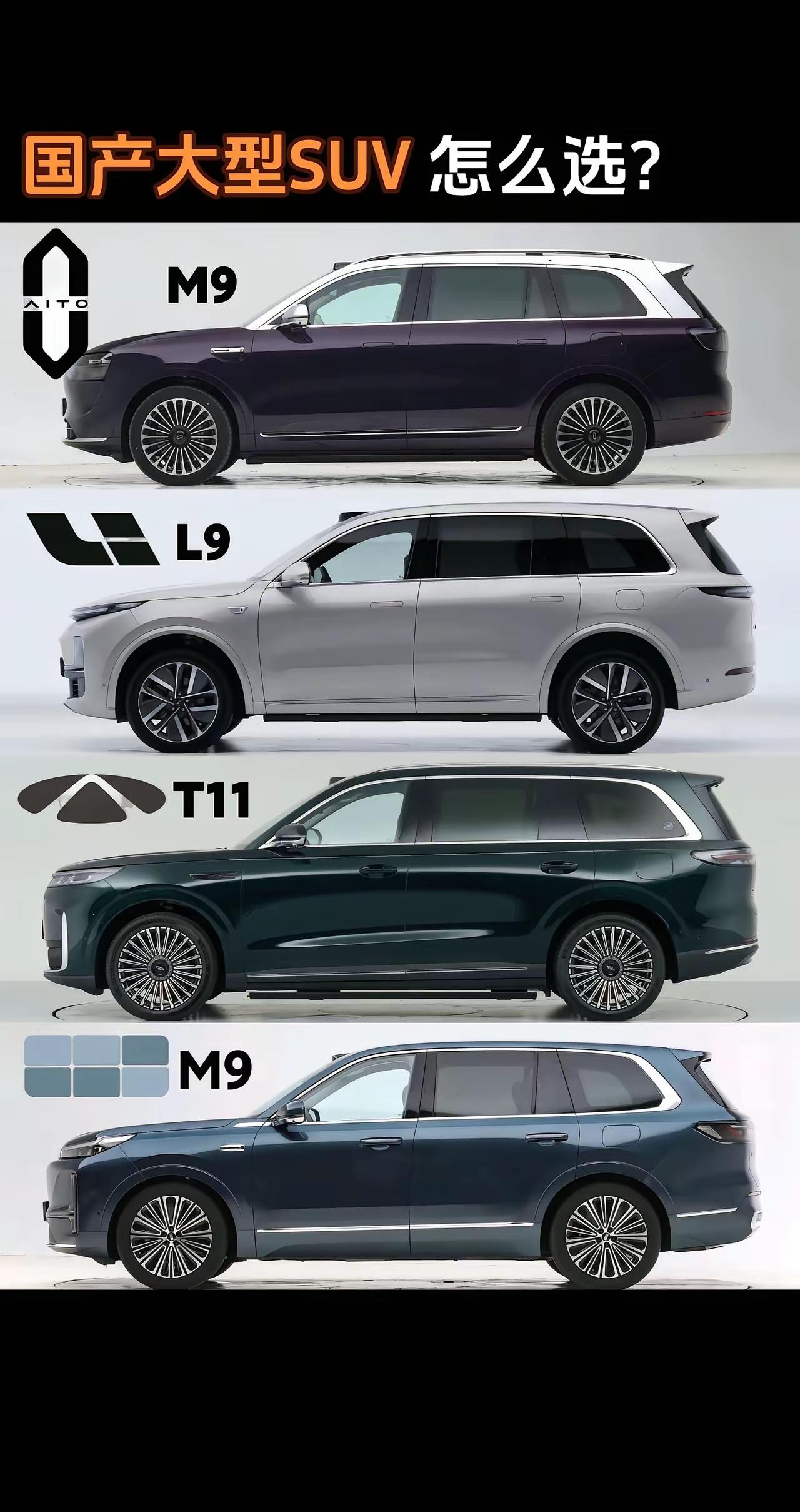 大型SUV你选择哪个？