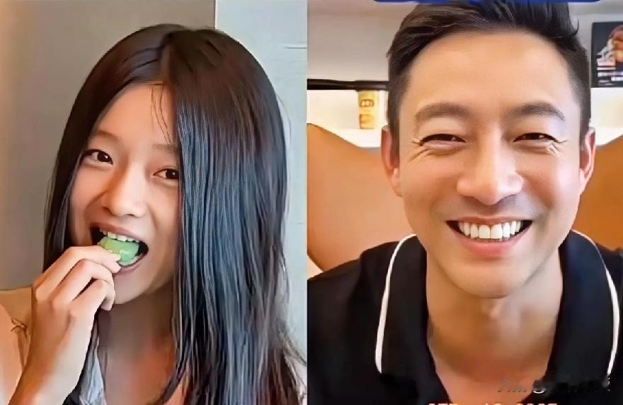 小玥儿像爸爸也有大S的影子，但比她妈妈漂亮多了，脸形比母亲肯定标准，这么善良的爸