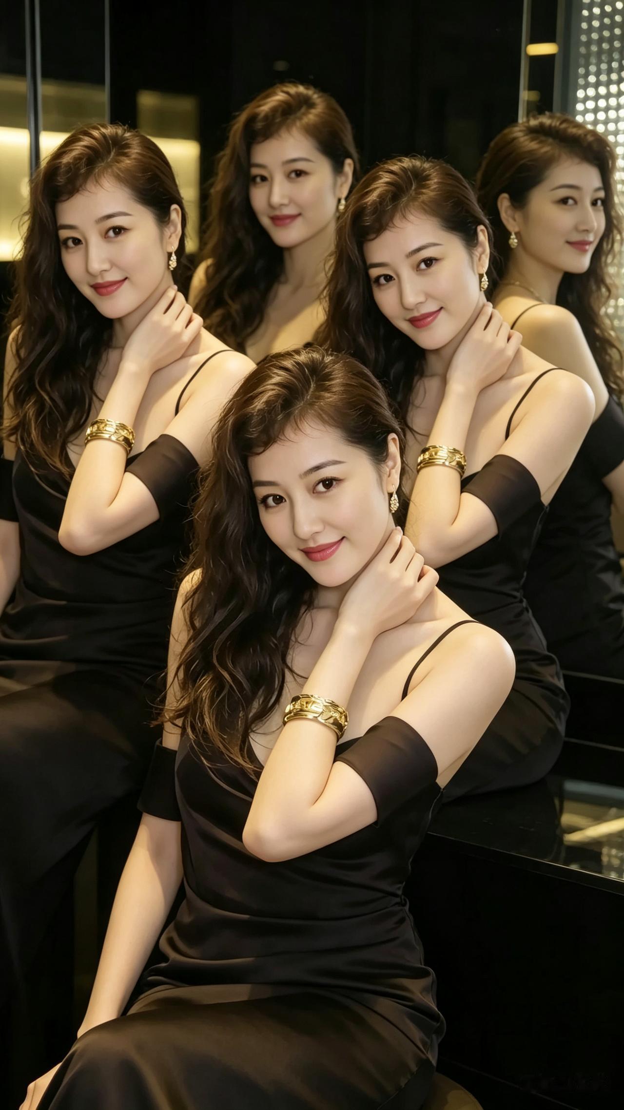 姐妹们一起拍个美美的合照！那位是你心上人，你评: