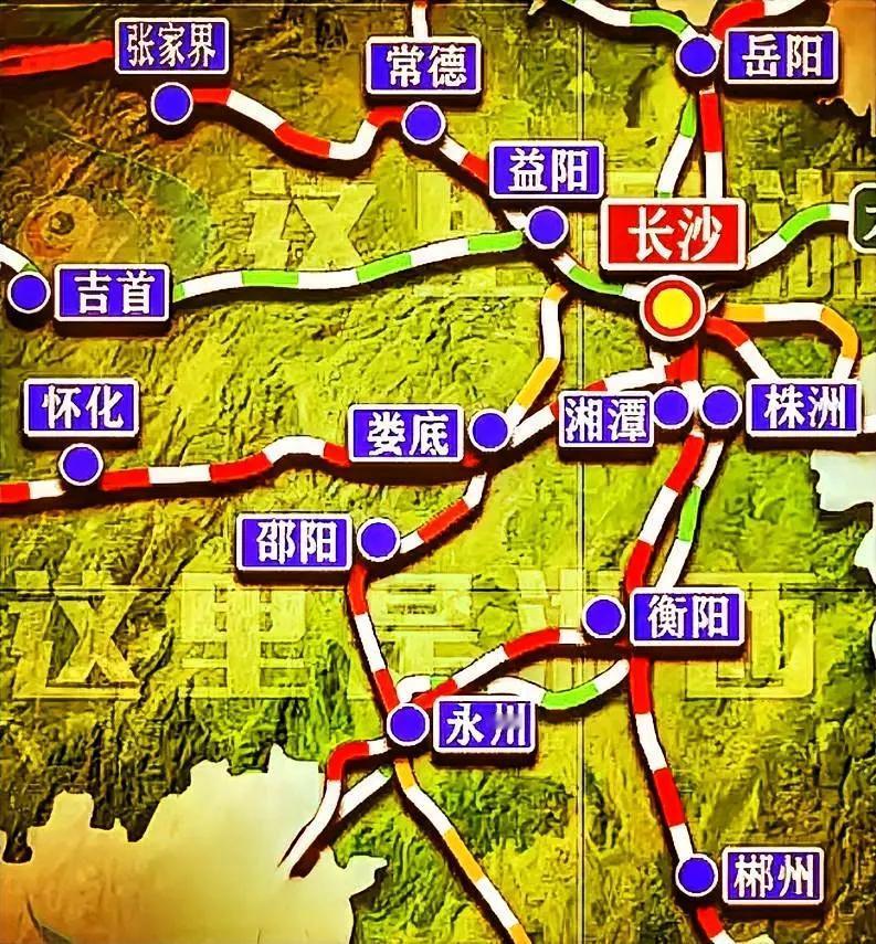 湖南的网友，你们知道湖南的哪些城市是铁路枢纽吗？最好的是哪一个？最差的是哪一个？