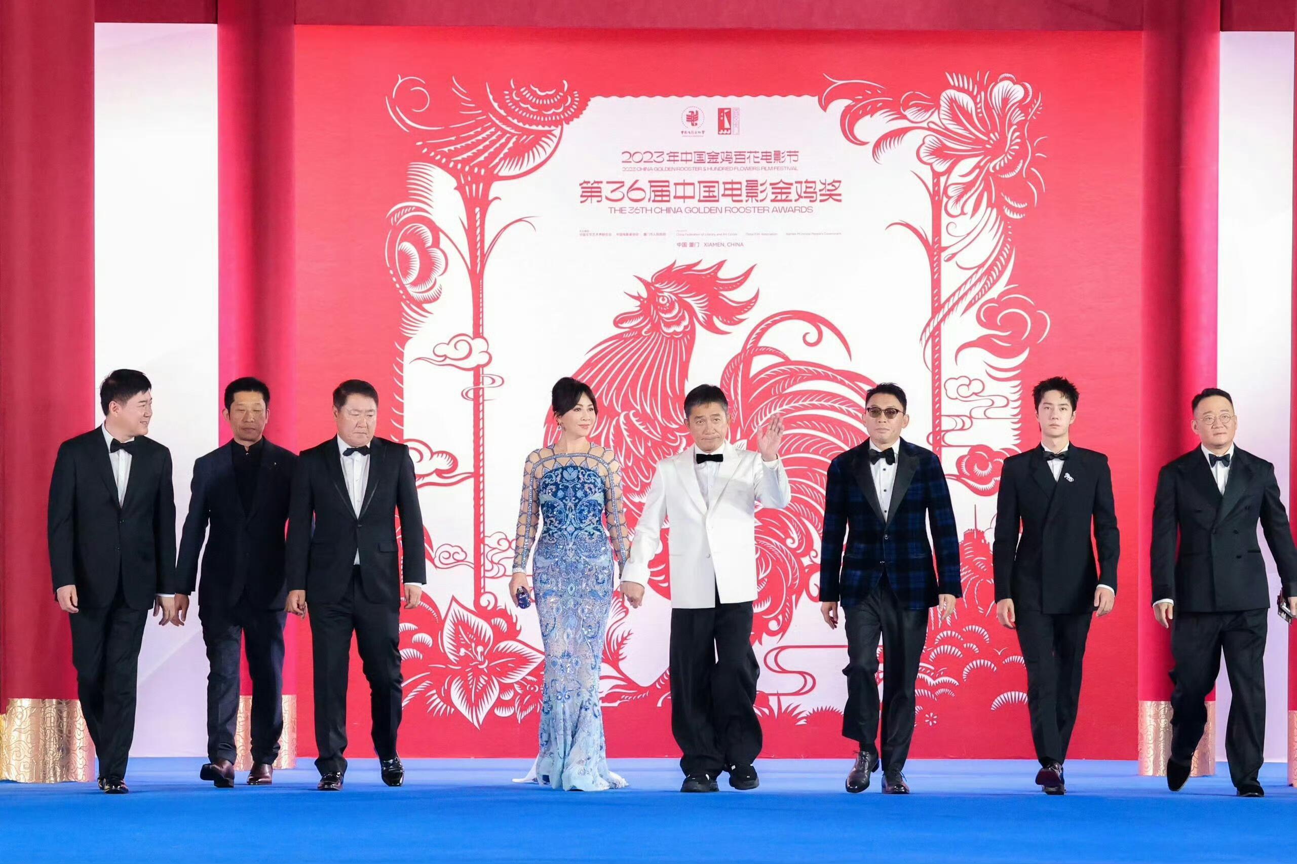 王一博电影无名剧组金鸡红毯即便是领衔主演的他，也是永远谦虚努力真诚的王一博
