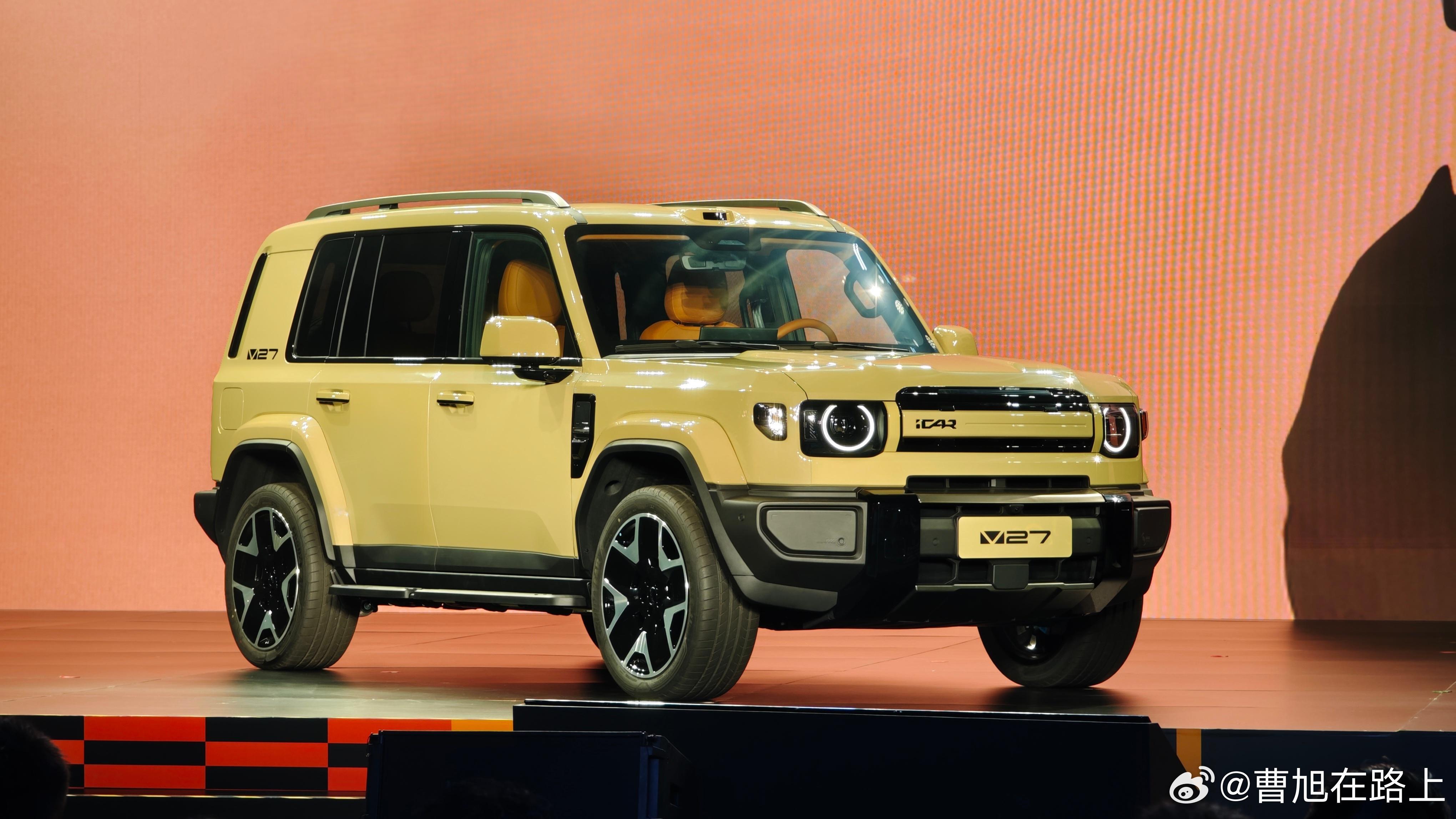 主角来了iCARV271200公里的续航水平455匹的前后双电机动力应用了大