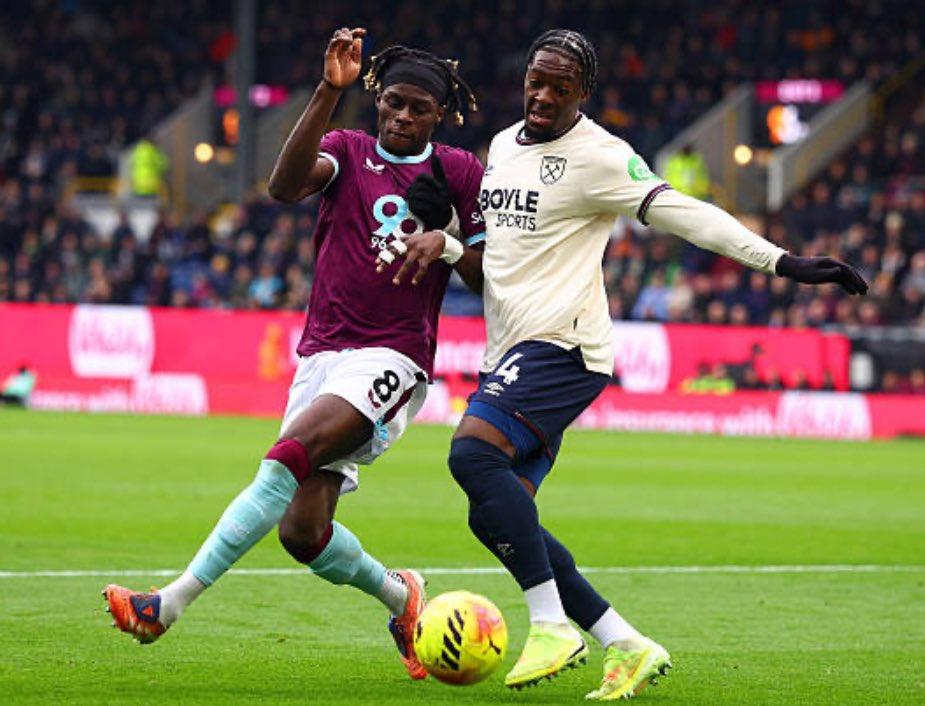 【努诺变阵起奇效】英超第25轮，西汉姆联客场以2-0战胜伯恩利，延续了他们出色的