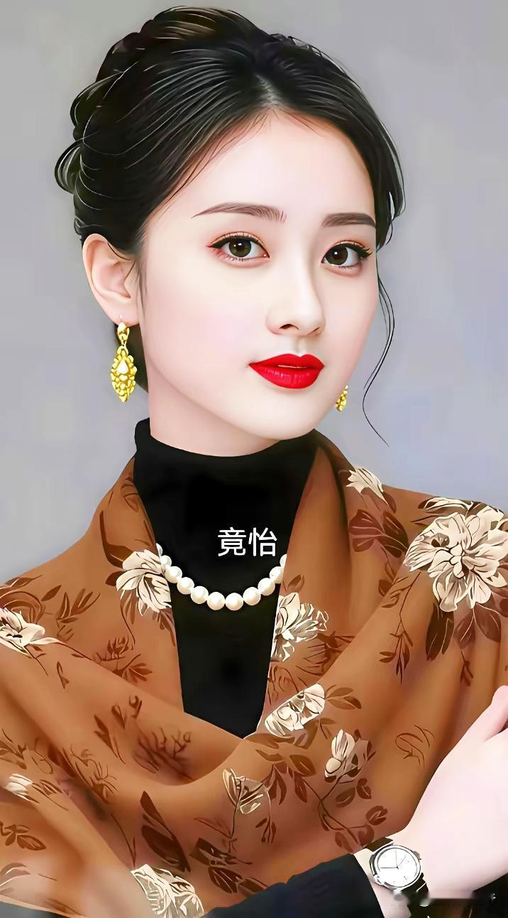 花钿美人，笑靥如花。