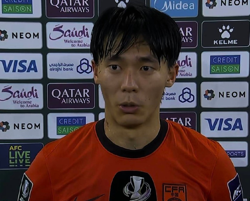 不敌日本收获U23亚洲杯亚军后，胡荷韬接受了采访，他表示：“很抱歉我们没有在很关