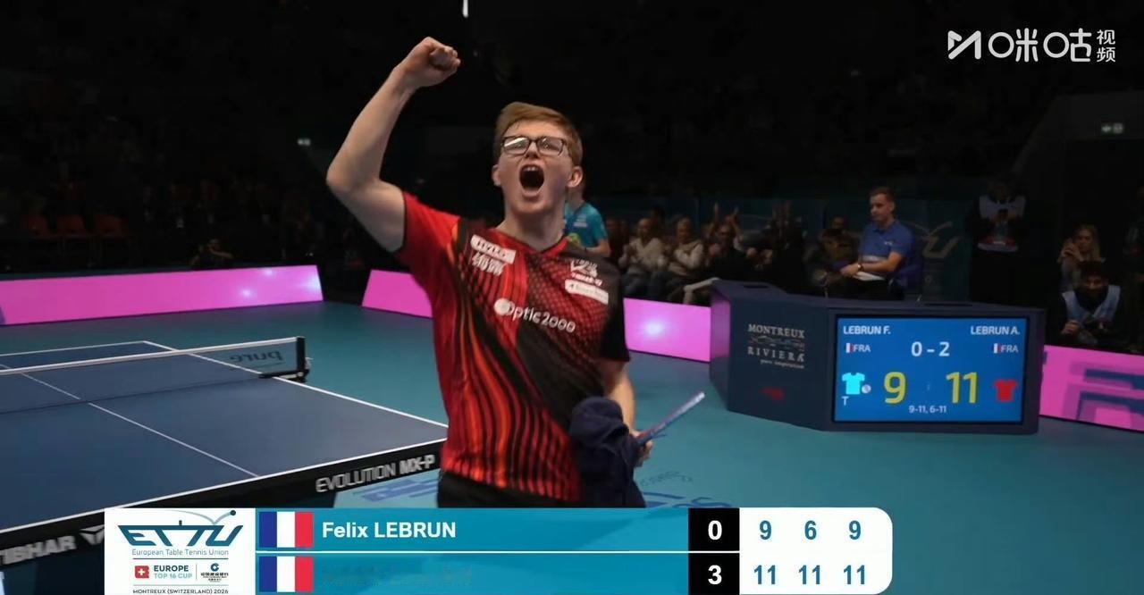 [吃瓜]和去年一模一样，哥哥又赢了弟弟[滑稽笑]，刚刚，大勒布伦🇫🇷3