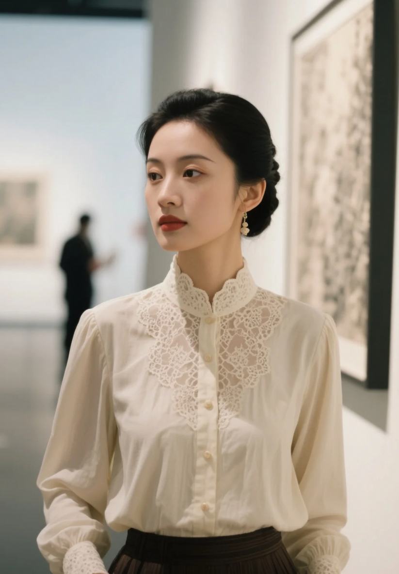 她的美惊艳了时光，温柔了岁月