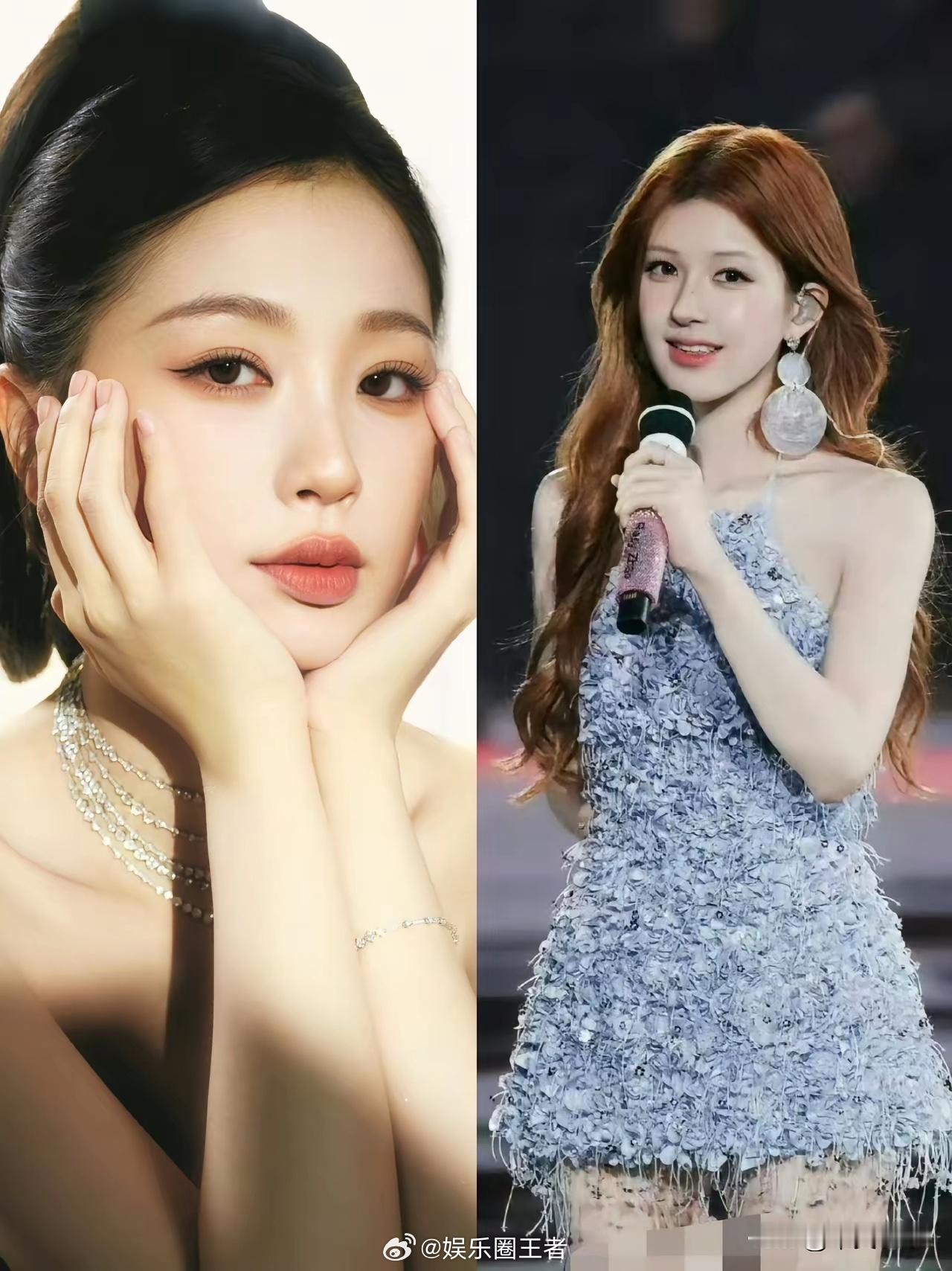 tg虞书欣这回是彻底想不清了，去年还和赵露思同是95花顶流，今年却一个天一个地