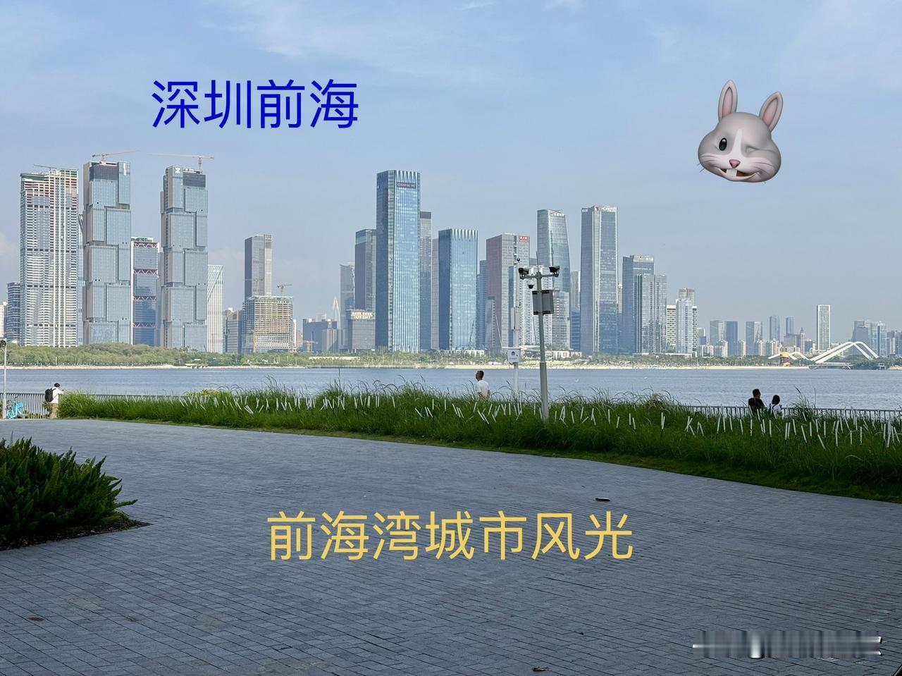 深圳前海有不少值得打卡的好地方。前海石公园就超棒，那块标志性的前海石，可是前海发