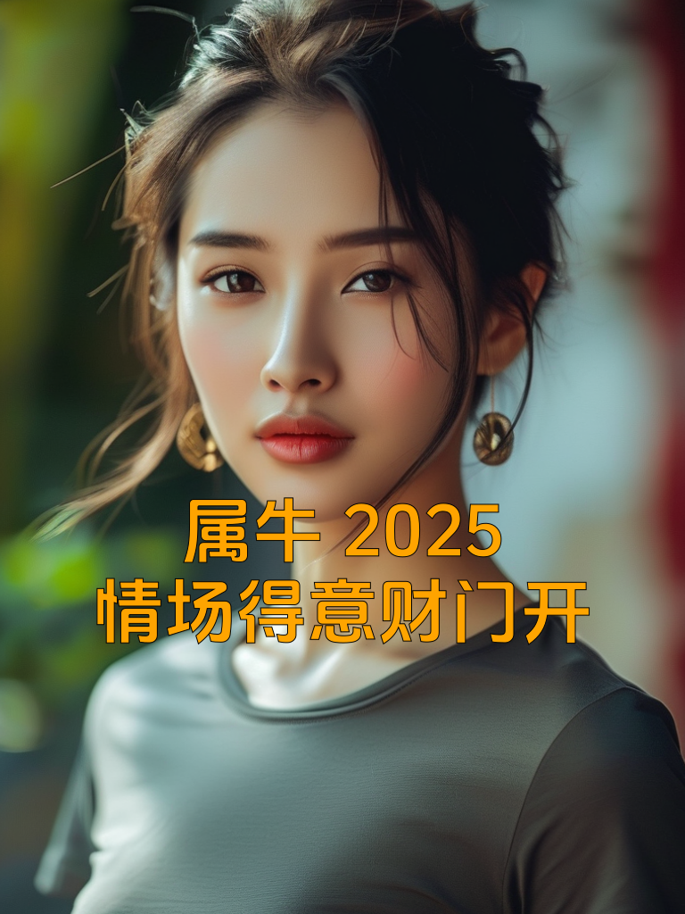 属牛2025：情场得意财门开