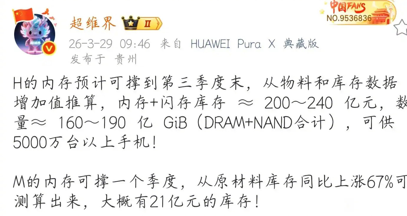 内存涨价太可怕