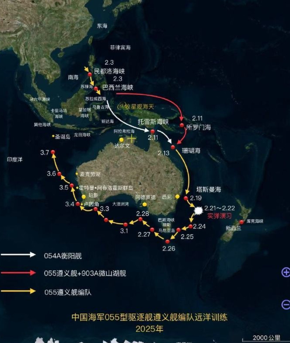 达尔文港在谈了，那就改走巽他海峡和马六甲吧[点赞]。围三缺一，祖宗智慧，暂时给