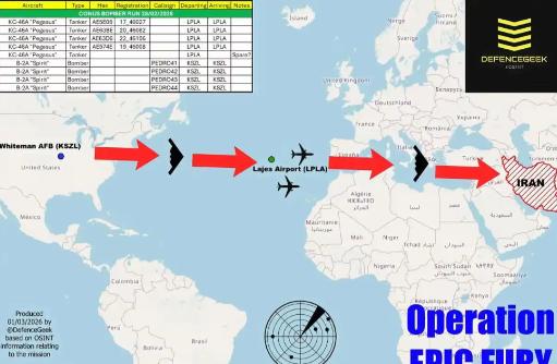 什么叫灭国级轰炸？美伊开战第八天，六架B52和四到六架B2，以及众多B1B轰炸机