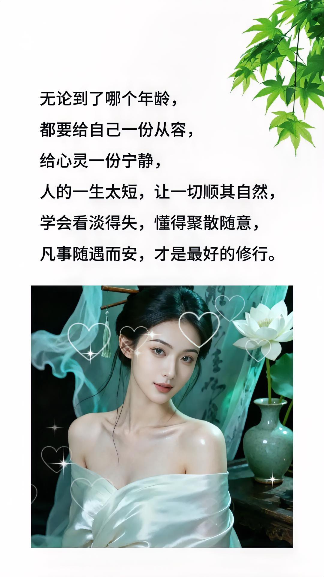 善待自己、好好生活无法重来的一生，请尽量快乐！善待自己，好好活着，人无