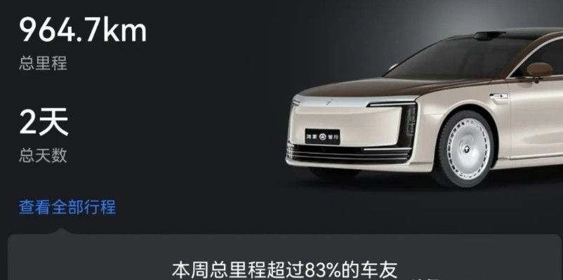 尊界S800又开了706.9公里，刻意没有充电，就是想试一下高速的表现，百公里