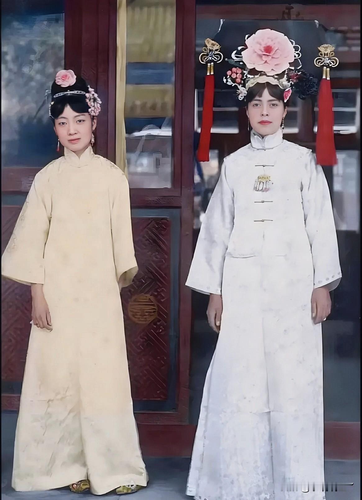 这才是婉容的真实貌相，并非演戏，也不是电视剧中的演员，而是1923年婉容和她的英
