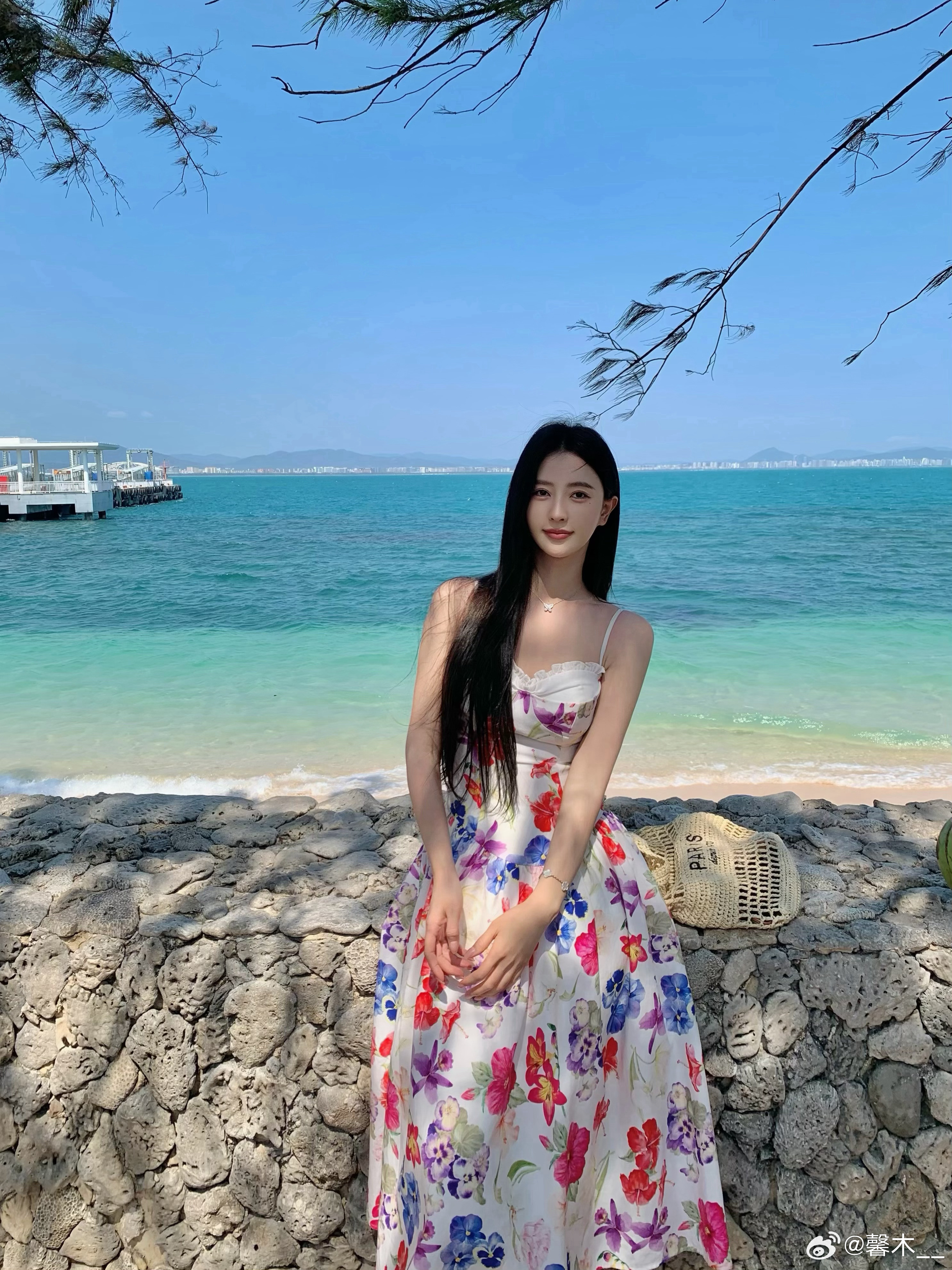 不知道我在海边很曼妙~🌊