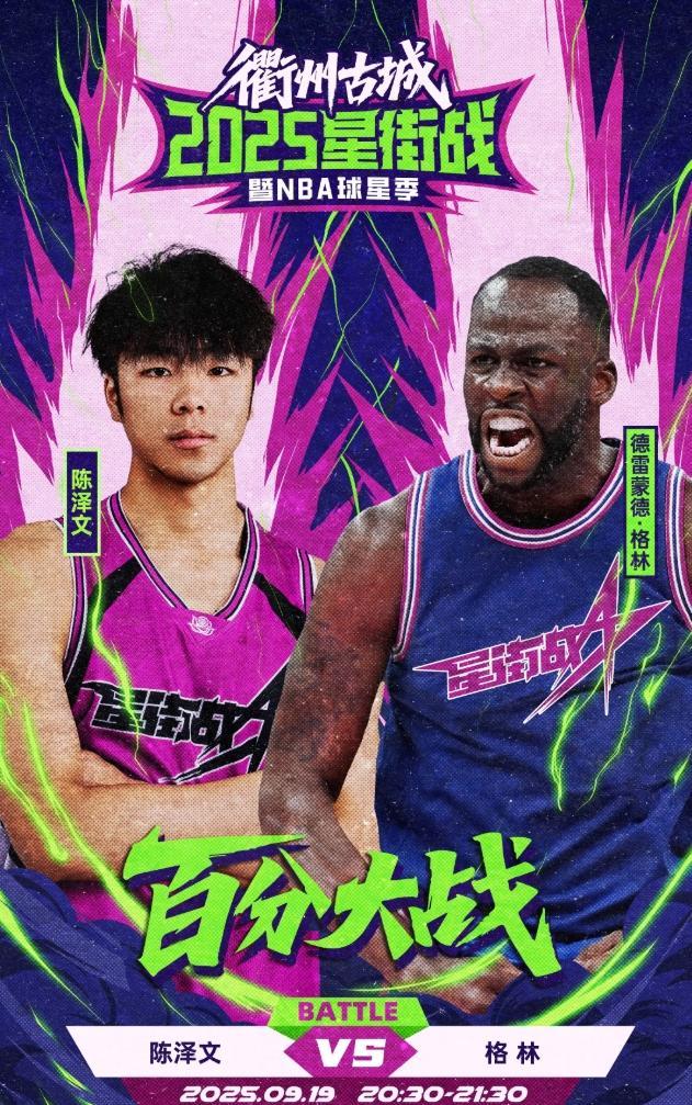 百分大战就是个噱头，NBA追梦格林中国行上演经典锁喉归根到底就是取悦球迷观众捞钱