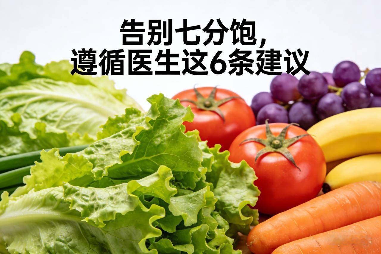 55岁后健康饮食：告别七分饱，遵循医生这6条建议“晚饭七分饱”被推翻了？