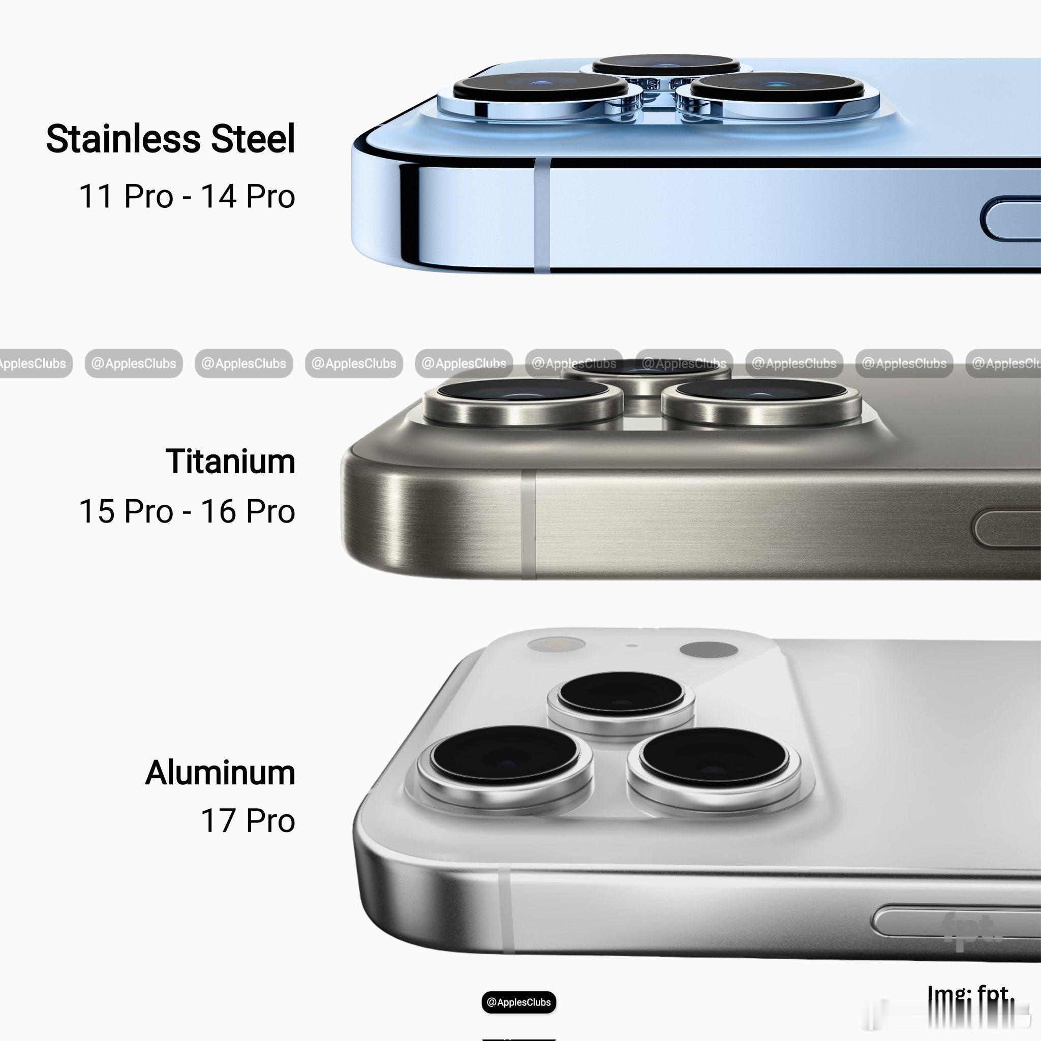 iPhone将放弃钛金属iPhone11Pro-iPhone14Pro用的不