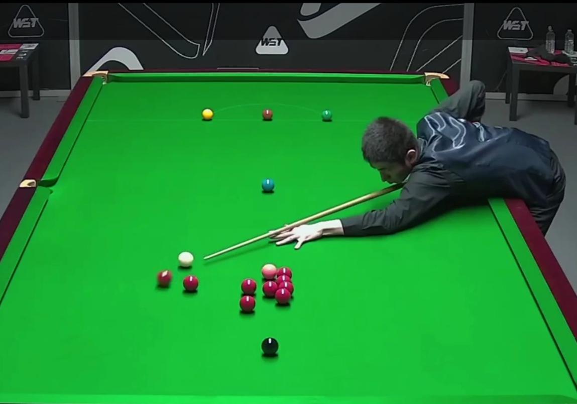 斯诺克世界公开赛（玉山赛）资格赛姚朋成5-3沃拉斯顿晋级正赛