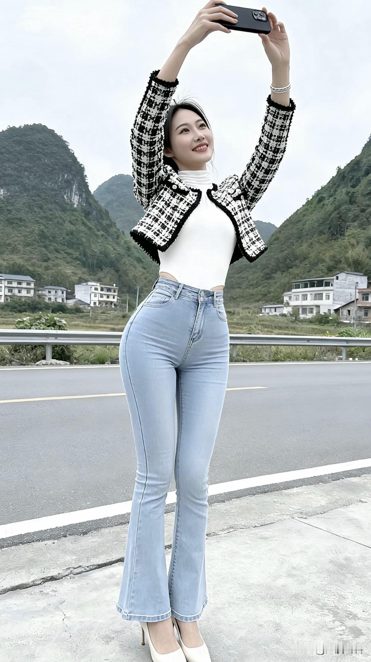 太萌了，本来在地里耕田的，一看到姐姐的自拍就跟打了鸡血一样，我一脚把牛踢开了，自