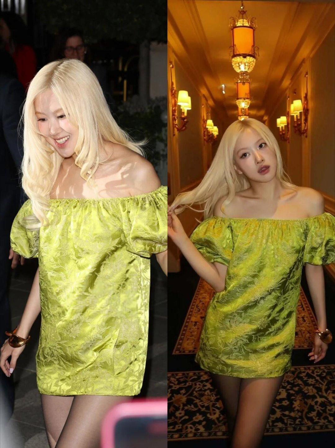 BLACKPINK全员亮相时装周，谁赢了？JennieLisaroseJi