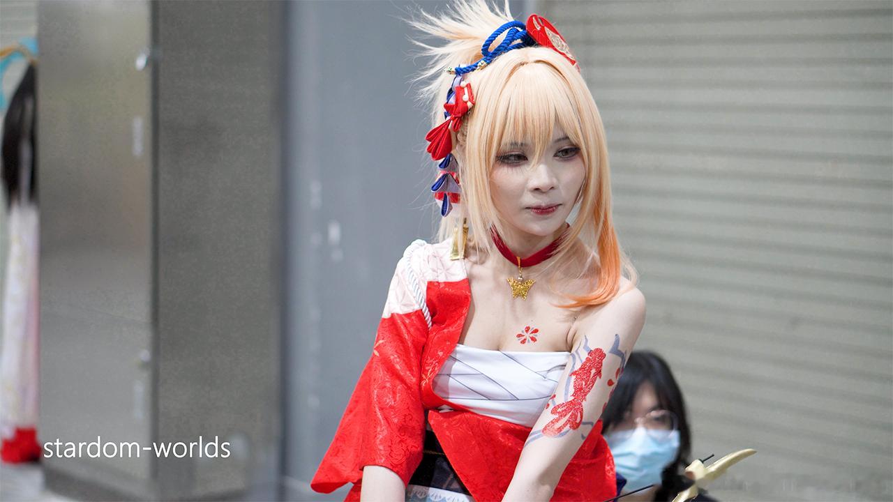 2021广州CICF漫展原神宵宫cosplay